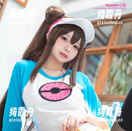 Hachi小芭 细看Hachi小芭的双马尾,私拍原图太真实了!